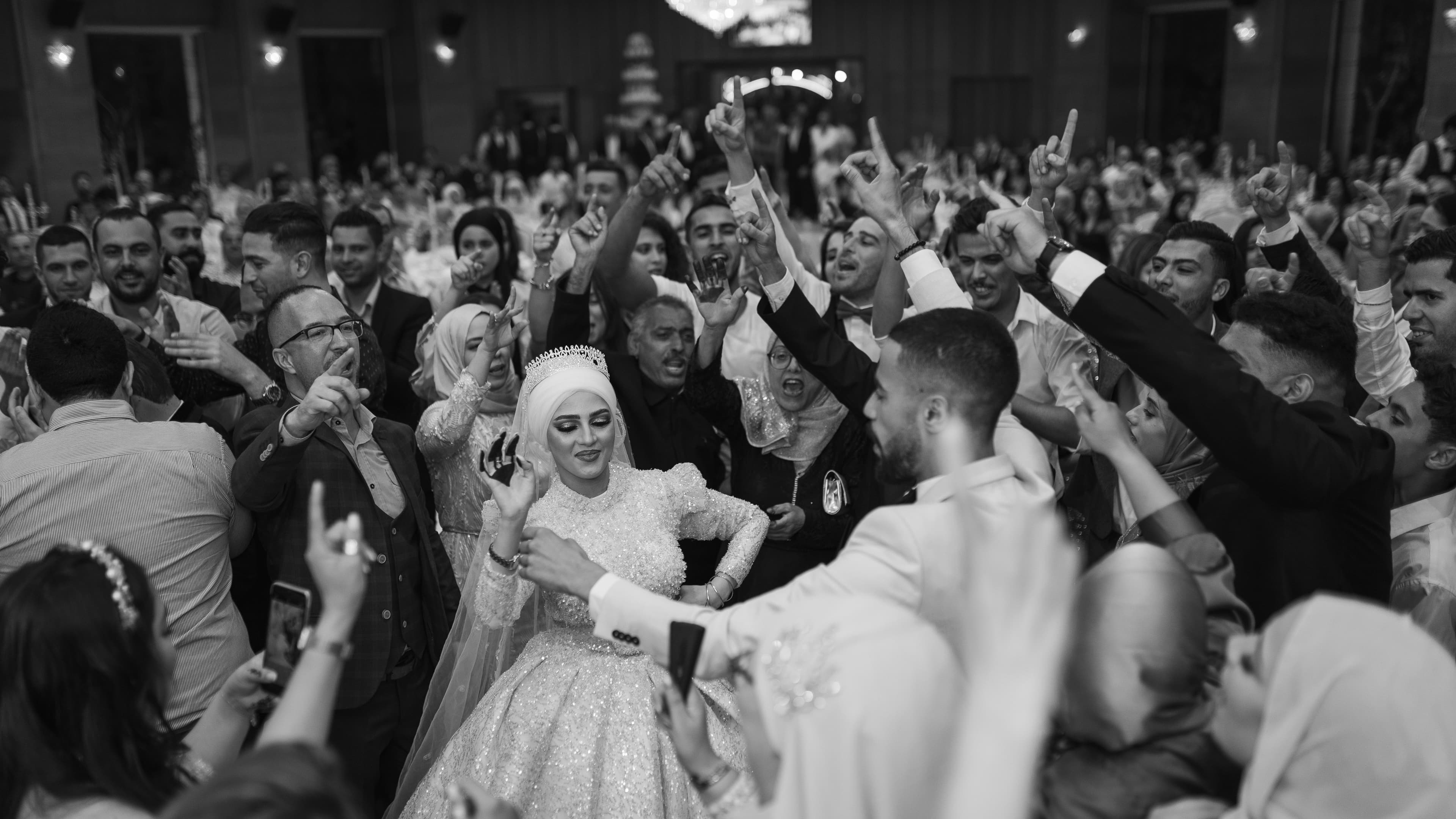Baile en una celebración de boda